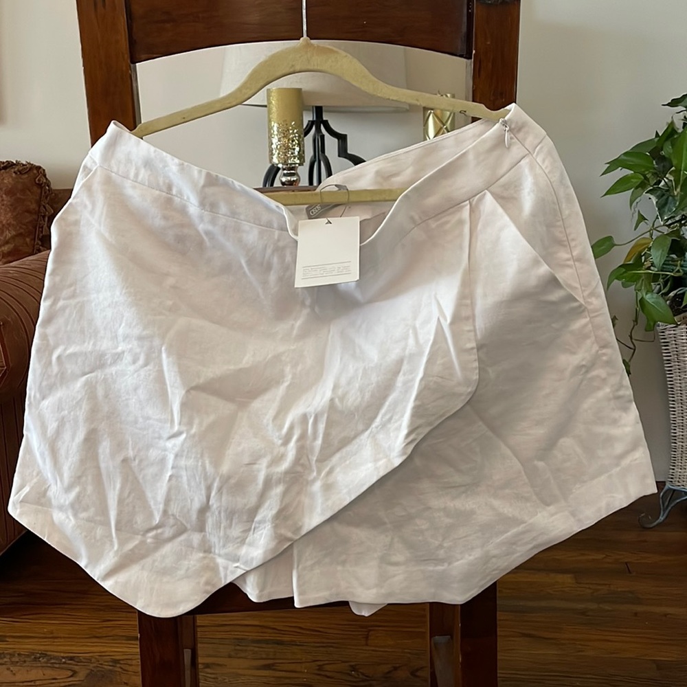 ASOS white skort